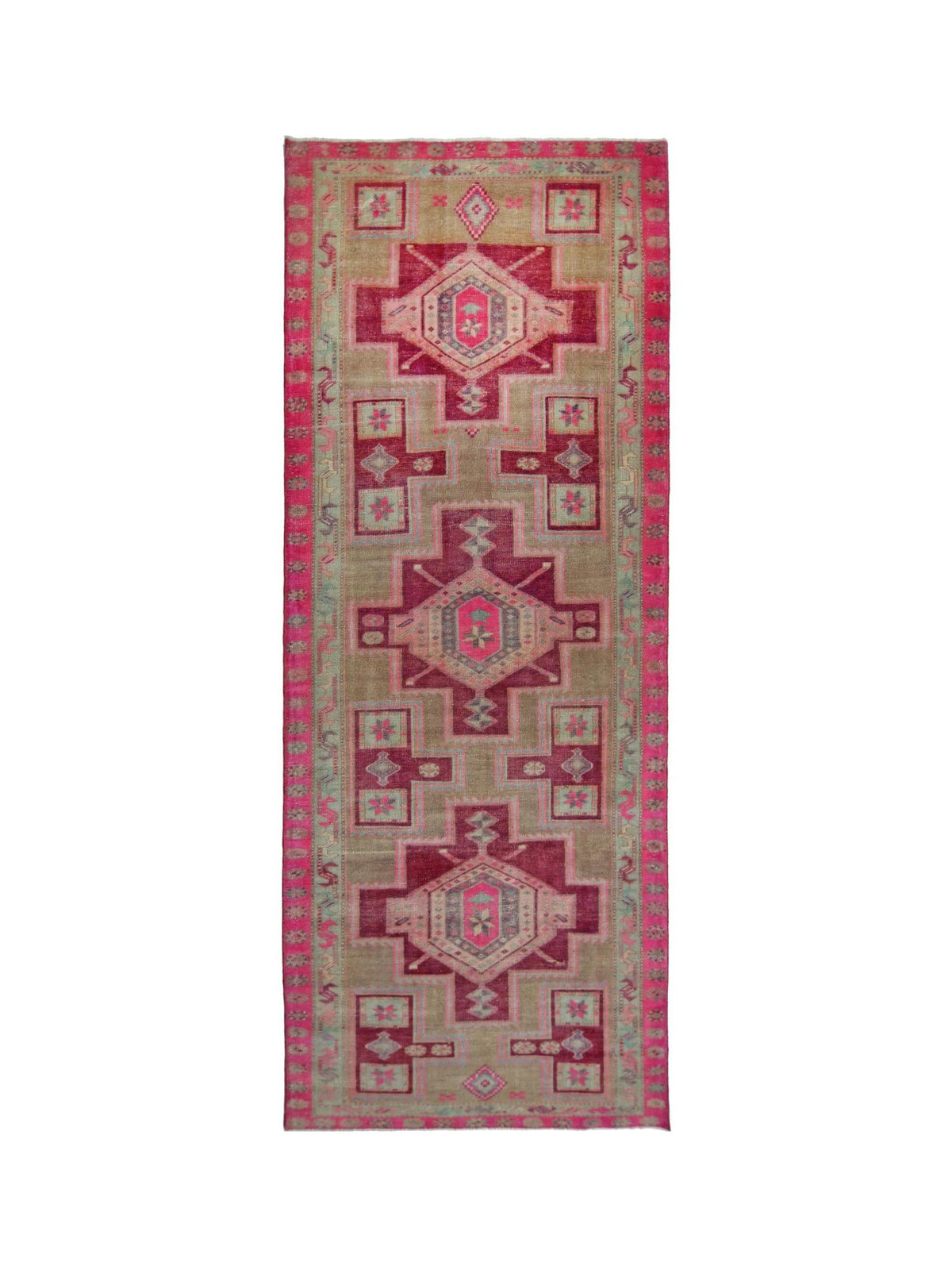 Vintage Persian Hamadan Runner