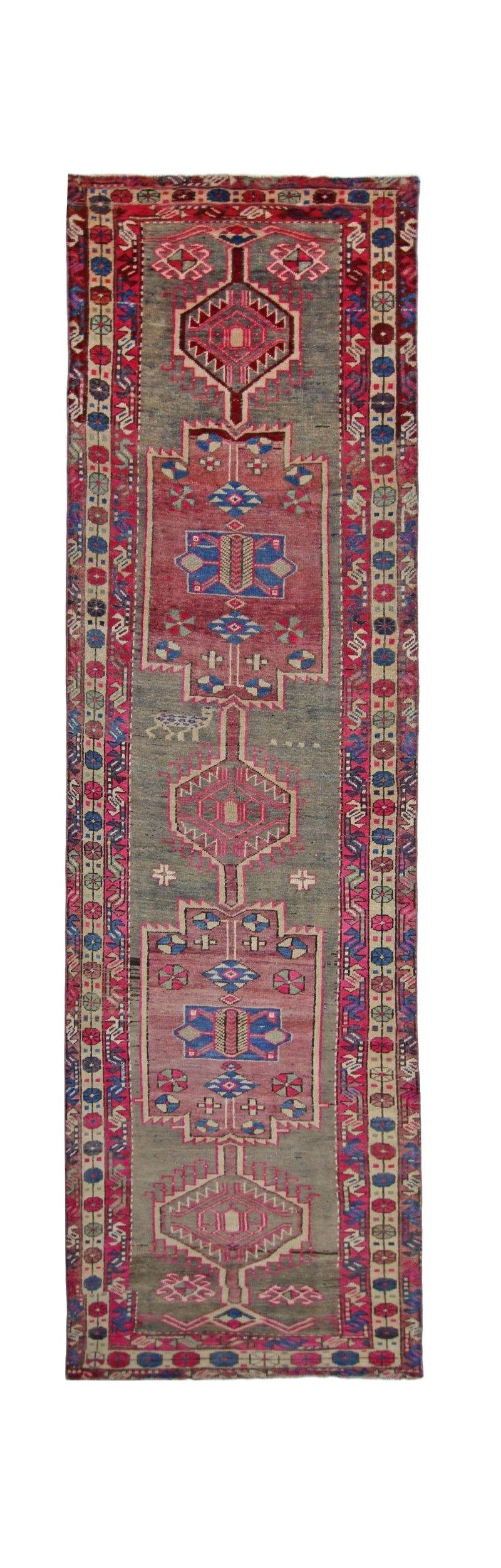 Vintage Persian Hamadan Runner