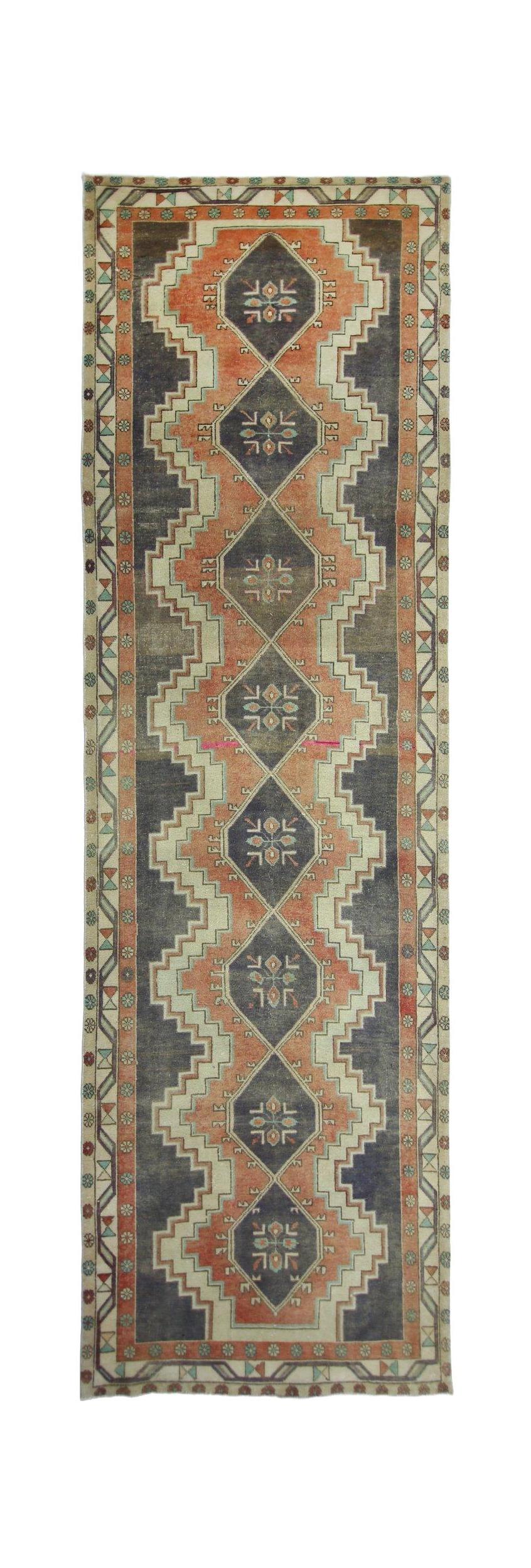 Vintage Persian Hamadan Runner