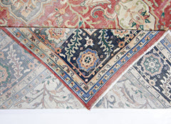 Handmade Vintage Persian Heriz Ahar Rug | 330 x 258 cm | 10'10" x 8'3" - Najaf Rugs & Textile