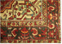 Handmade Vintage Persian Rug | 200 x 133 cm | 6'7" x 4'4" - Najaf Rugs & Textile