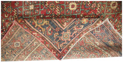 Handmade Vintage Persian Rug | 200 x 155 cm | 6'7" x 5'1" - Najaf Rugs & Textile