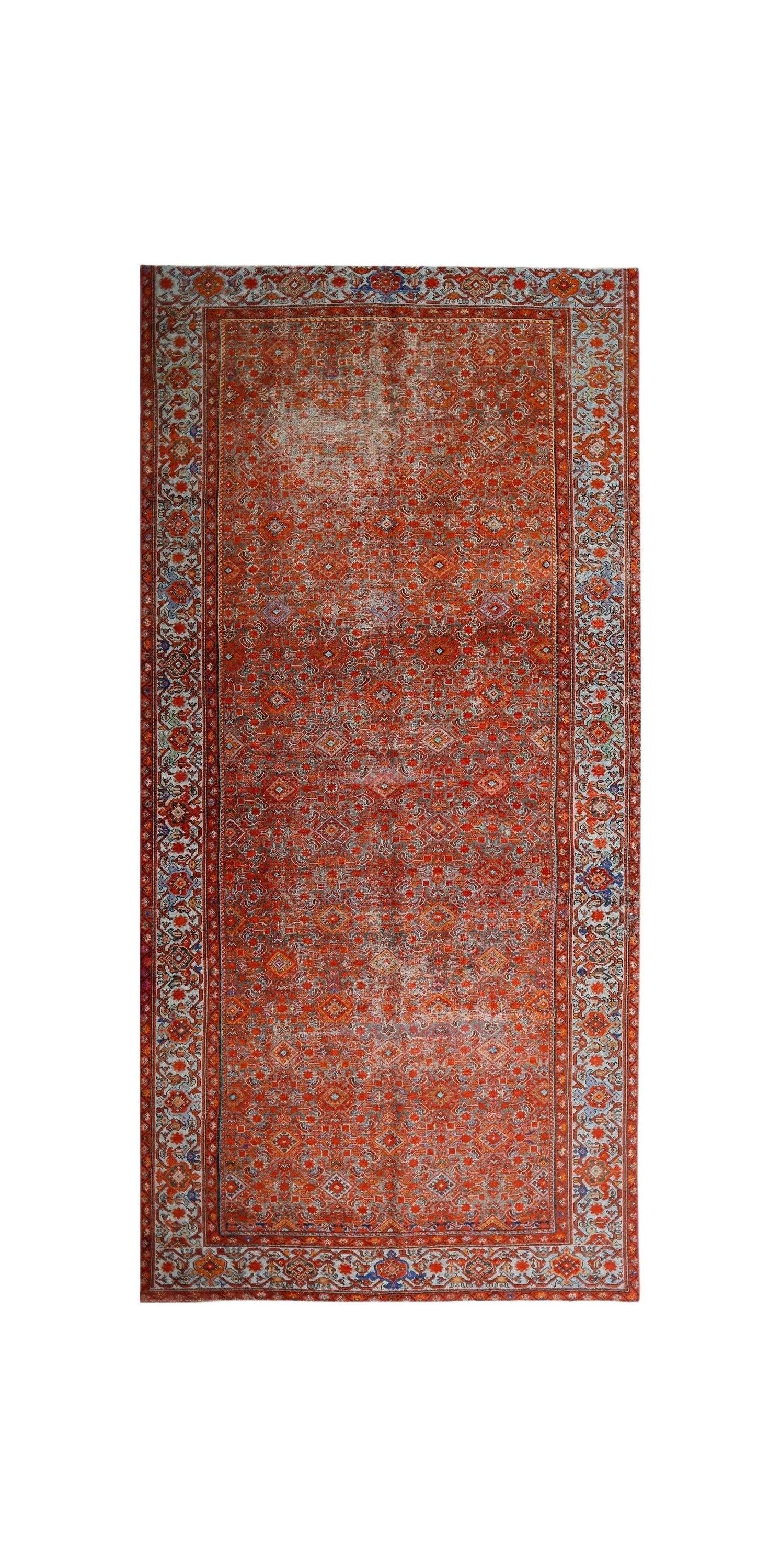 Vintage Persian Hossainabad Rug