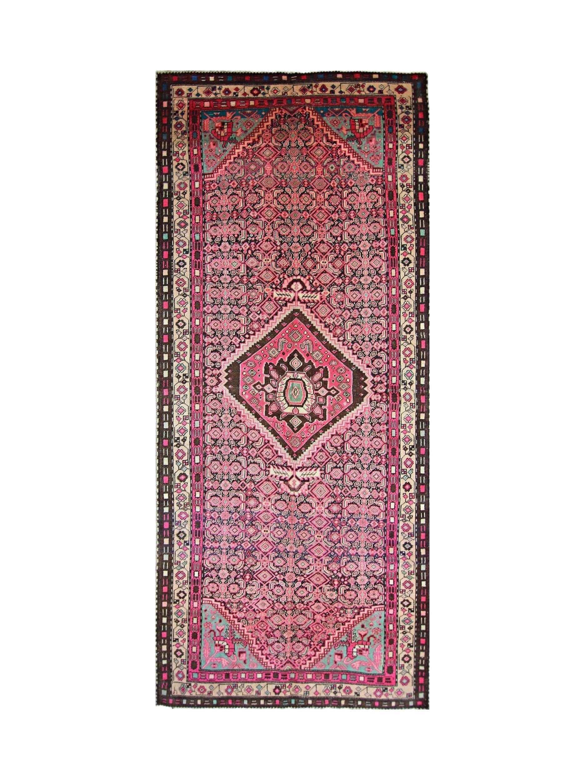 Vintage Persian Hossainabad Runner