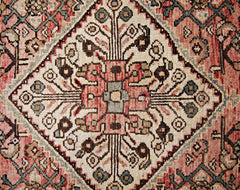 Handmade Vintage Persian Hamadan Hallway Runner | 309 x 117 cm | 10'2" x 3'10" - Najaf Rugs & Textile