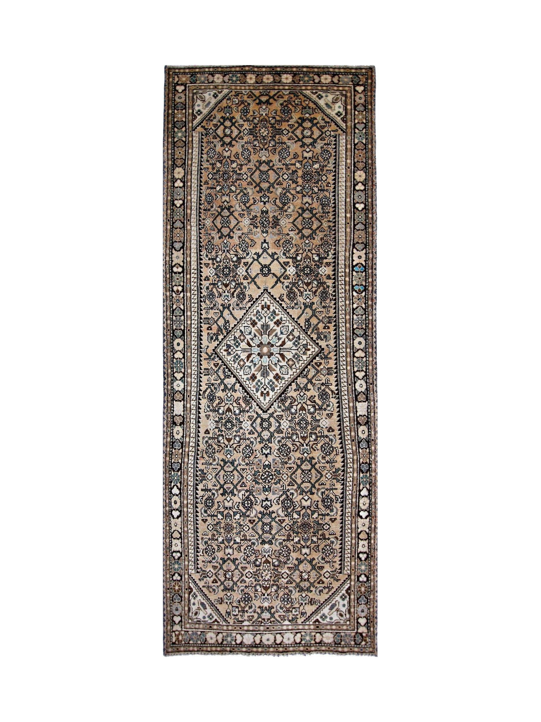 Vintage Persian Hossainabad Runner