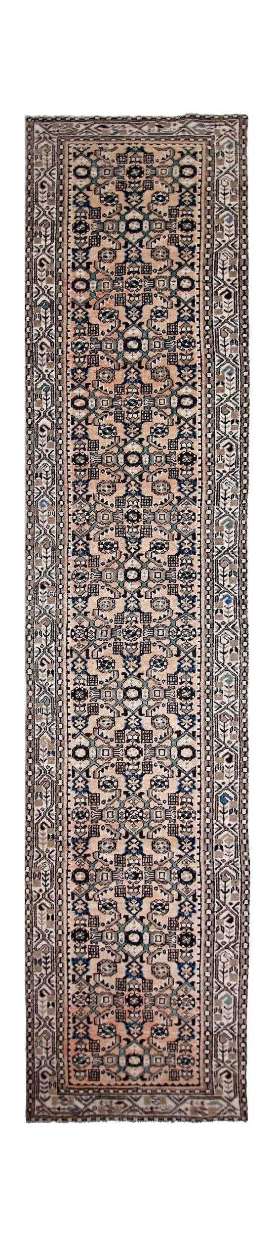 Vintage Persian Hossainabad Runner