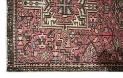 Handmade Vintage Persian Karaja Hallway Runner | 330 x 72 cm | 10'10" x 2'4" - Najaf Rugs & Textile