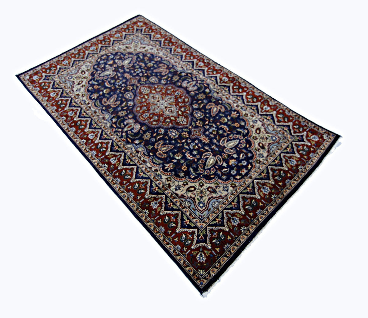 Vintage Persian Kashan Rug