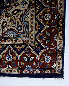 Handmade Vintage Persian Rug | 130 x 77 cm | 4'3" x 2'6" - Najaf Rugs & Textile