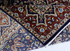 Handmade Vintage Persian Rug | 130 x 77 cm | 4'3" x 2'6" - Najaf Rugs & Textile