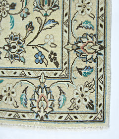 Handmade Vintage Persian Rug | 138 x 80 cm | 4'6" x 2'8" - Najaf Rugs & Textile
