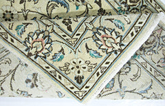 Handmade Vintage Persian Rug | 138 x 80 cm | 4'6" x 2'8" - Najaf Rugs & Textile
