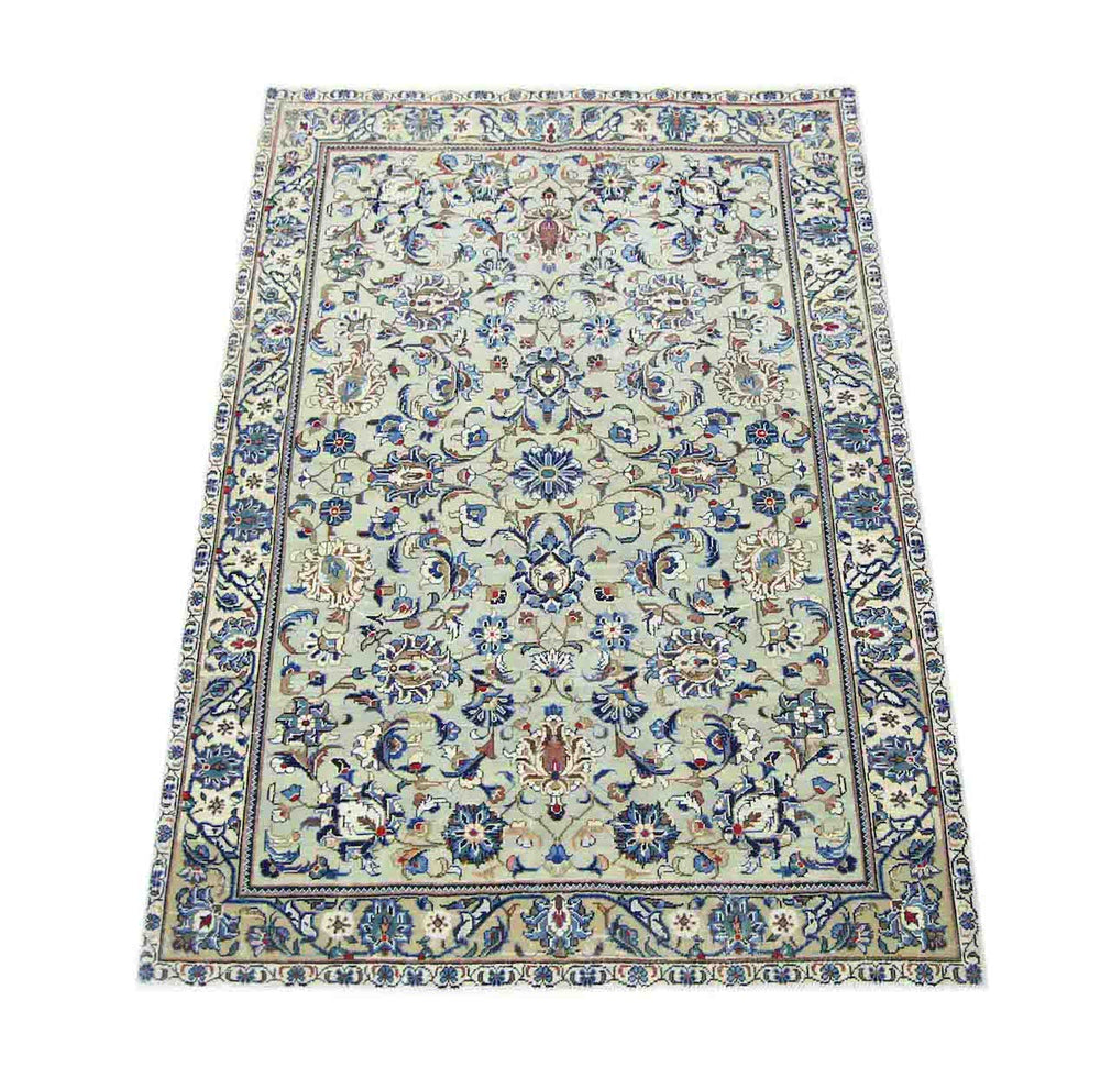 Vintage Persian Kashan Rug