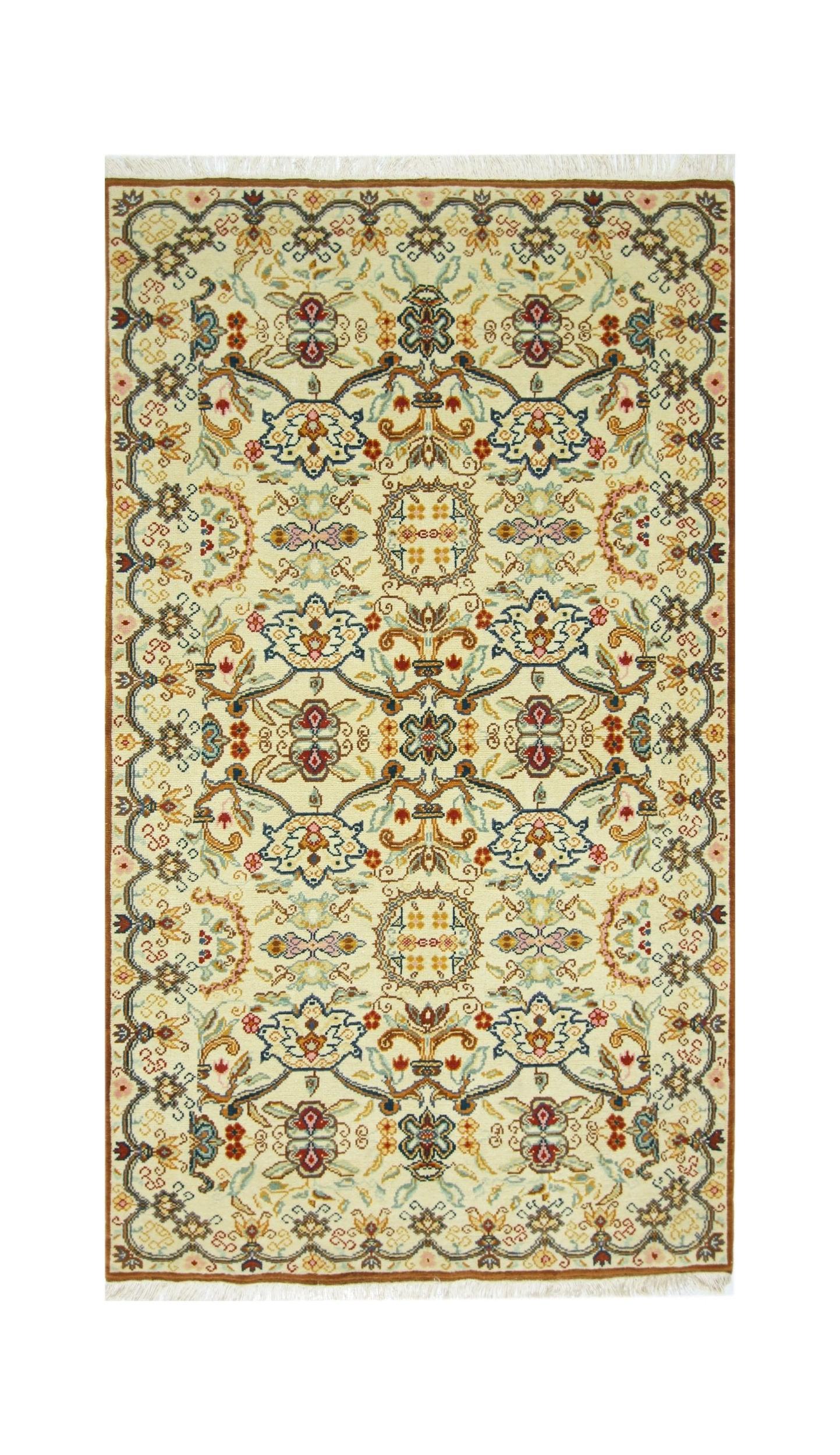 Vintage Persian Kashan Rug