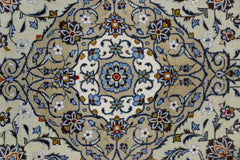 Handmade Vintage Persian Kashan Rug | 214 x 134 cm | 7' x 4'5" - Najaf Rugs & Textile
