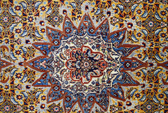 Handmade Vintage Persian Rug | 262 x 142 cm | 8'7" x 4'8" - Najaf Rugs & Textile