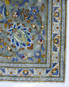 Handwoven Vintage Persian Kashan Rug | 310 x 209 cm | 10'2" x 6'10" - Najaf Rugs & Textile