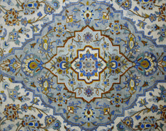 Handwoven Vintage Persian Kashan Rug | 310 x 209 cm | 10'2" x 6'10" - Najaf Rugs & Textile