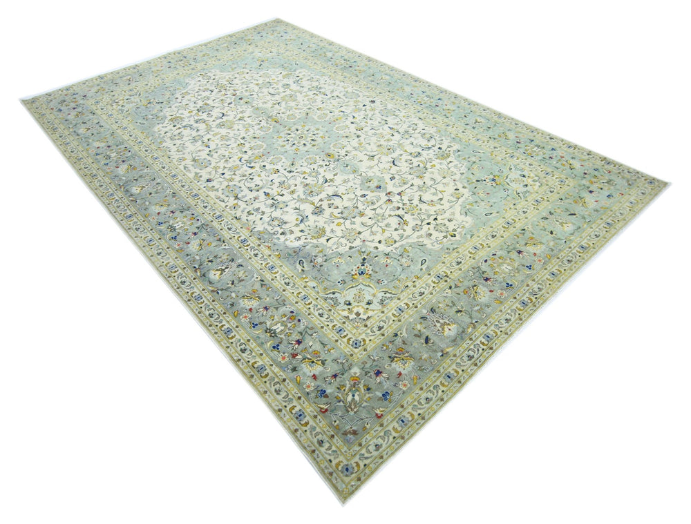 Vintage Persian Kashan Rug