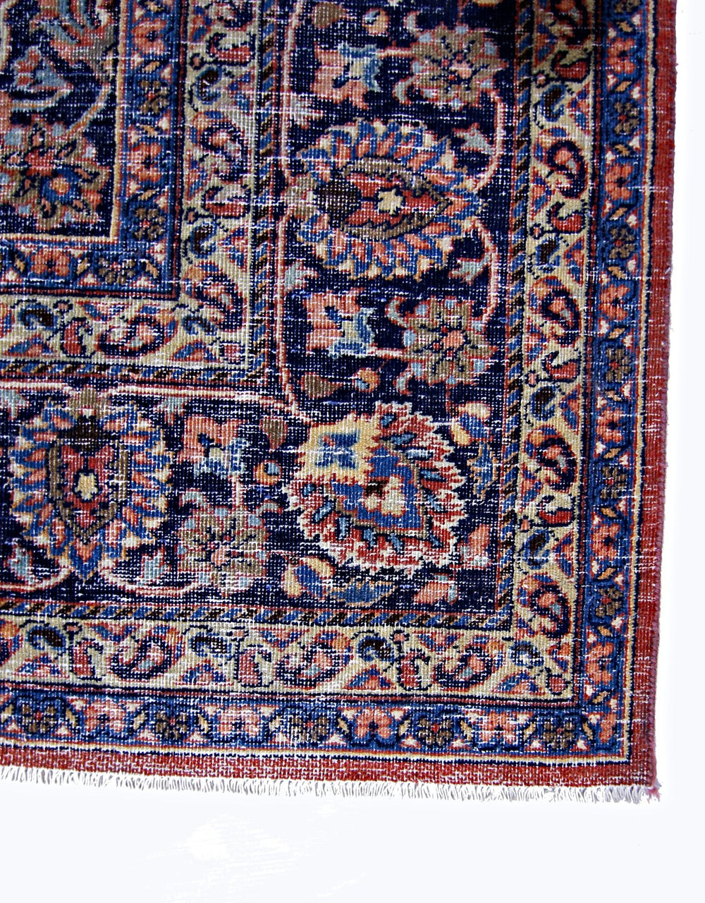 Vintage Persian Kashan Rug