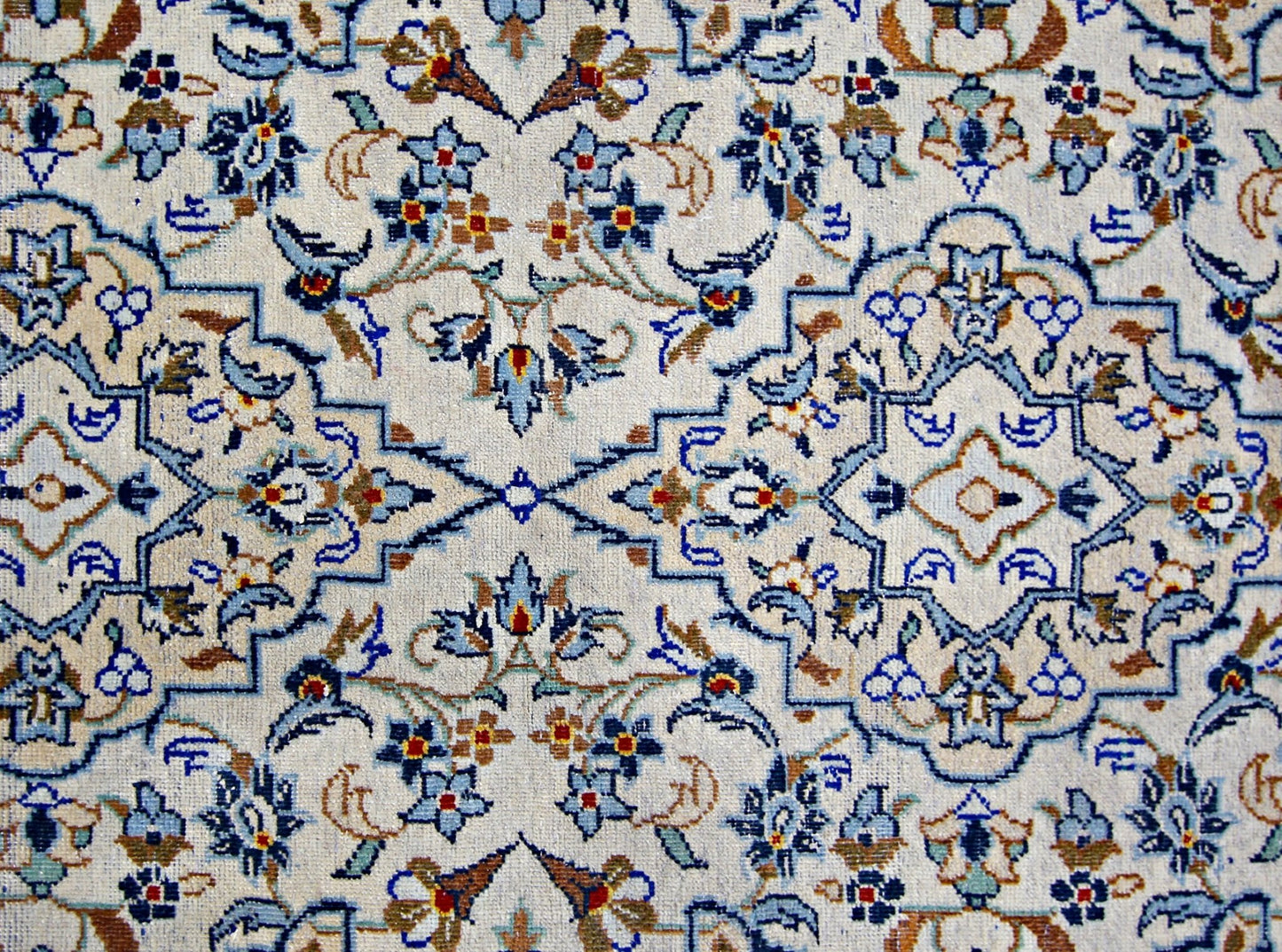 Handmade Vintage Persian Kashan Hallway Runner | 283 x 83 cm | 9'3" x 2'9" - Najaf Rugs & Textile