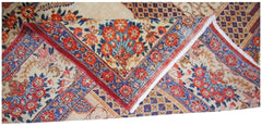 Rare Handmade Vintage Persian Kashmar Rug | 394 x 297 cm | 12'11" x 9'9" - Najaf Rugs & Textile