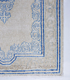 Handmade Vintage Persian Kerman Rug | 110 x 57 cm | 3'7" x 1'10" - Najaf Rugs & Textile