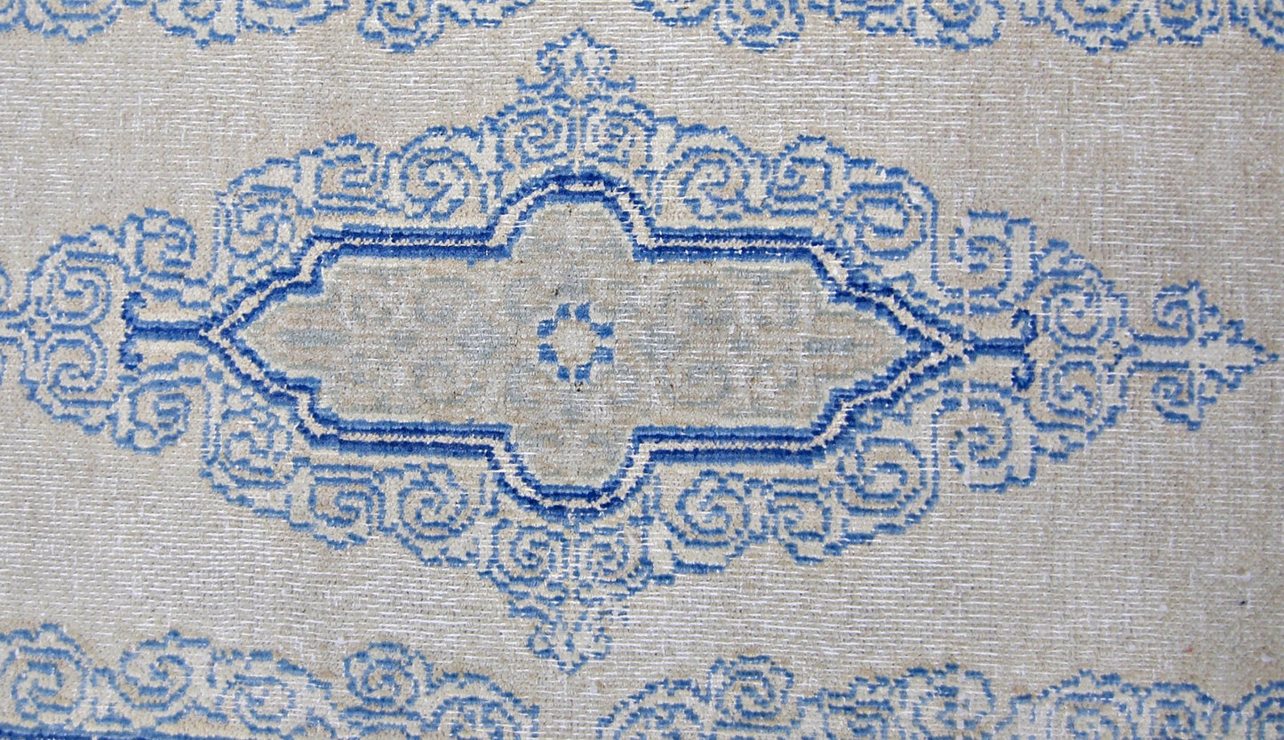 Handmade Vintage Persian Kerman Rug | 110 x 57 cm | 3'7" x 1'10" - Najaf Rugs & Textile