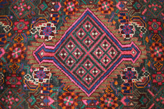 Handmade Vintage Persian Kerman Rug | 119 x 74 cm | 3'11" x 2'5" - Najaf Rugs & Textile