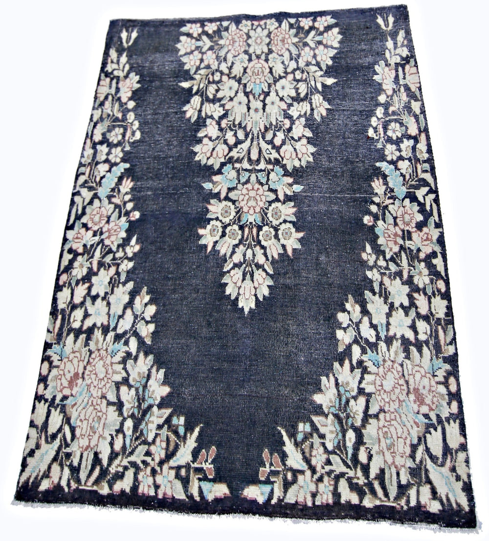 Vintage Persian Kerman Rug