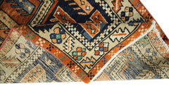 Handmade Vintage Persian Kerman Rug | 131 x 90 cm | 4'4" x 2'11" - Najaf Rugs & Textile