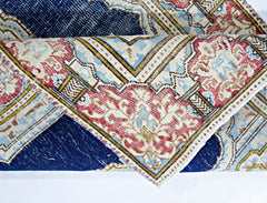 Handmade Vintage Persian Kerman Rug | 142 x 86 cm | 4'8" x 2'10" - Najaf Rugs & Textile