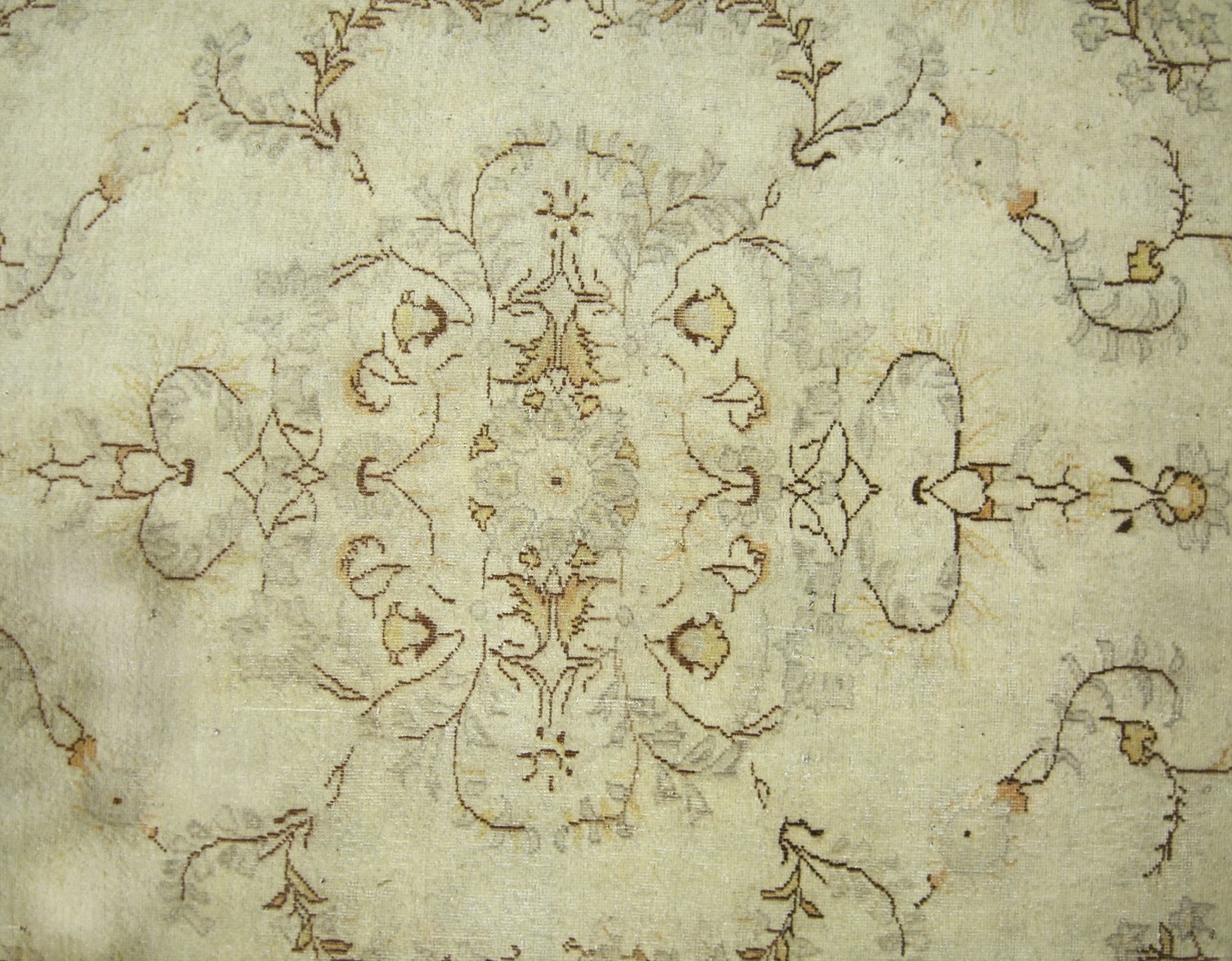Handmade Vintage Persian Kerman Rug | 148 x 112 cm | 4'6" x 3'8" - Najaf Rugs & Textile