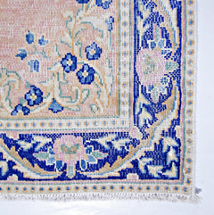 Handmade Vintage Persian Kerman Rug | 149 x 68 cm | 4'11" x 2'3" - Najaf Rugs & Textile