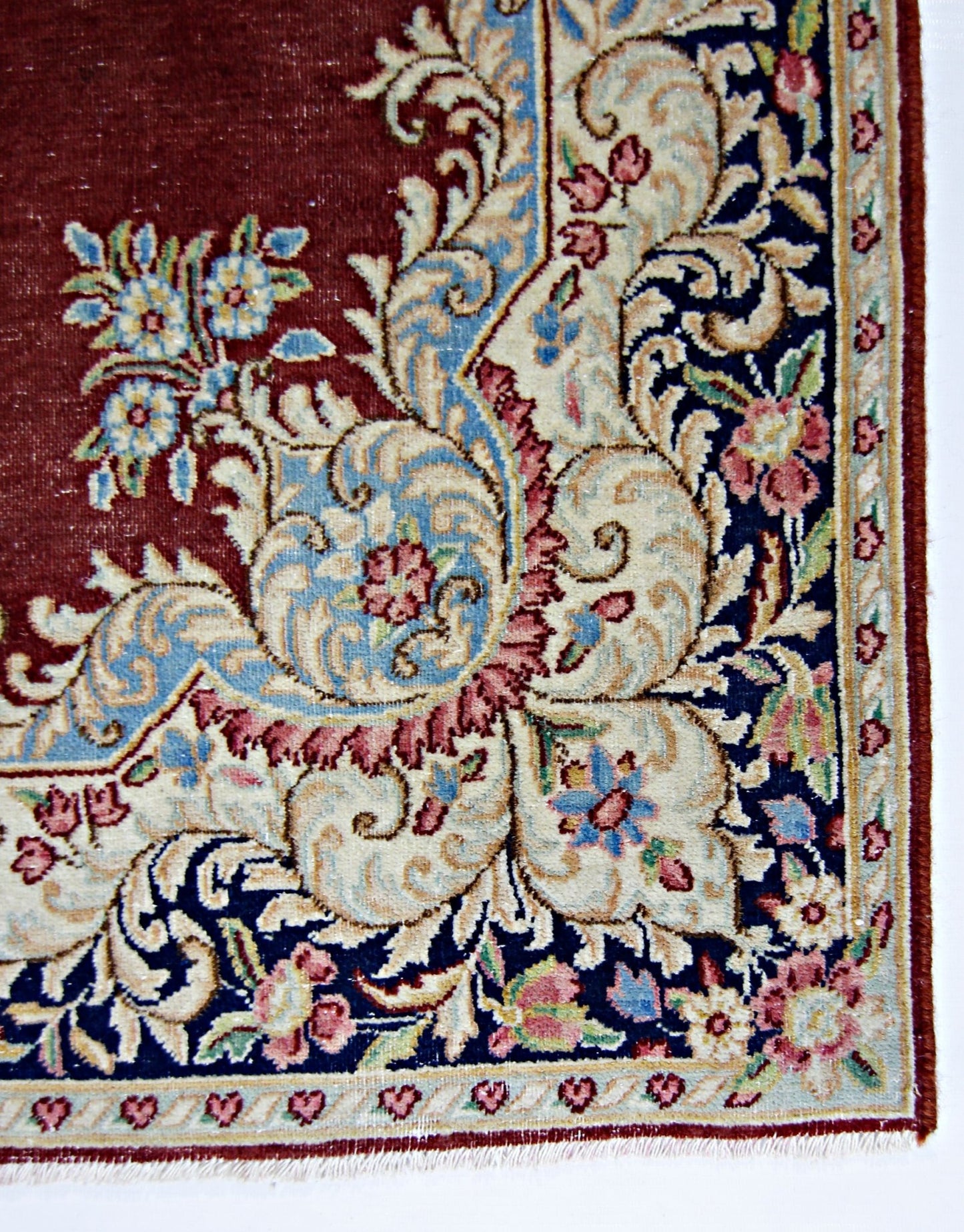 Handmade Vintage Persian Kerman Rug | 152 x 88 cm | 5' x 2'11" - Najaf Rugs & Textile
