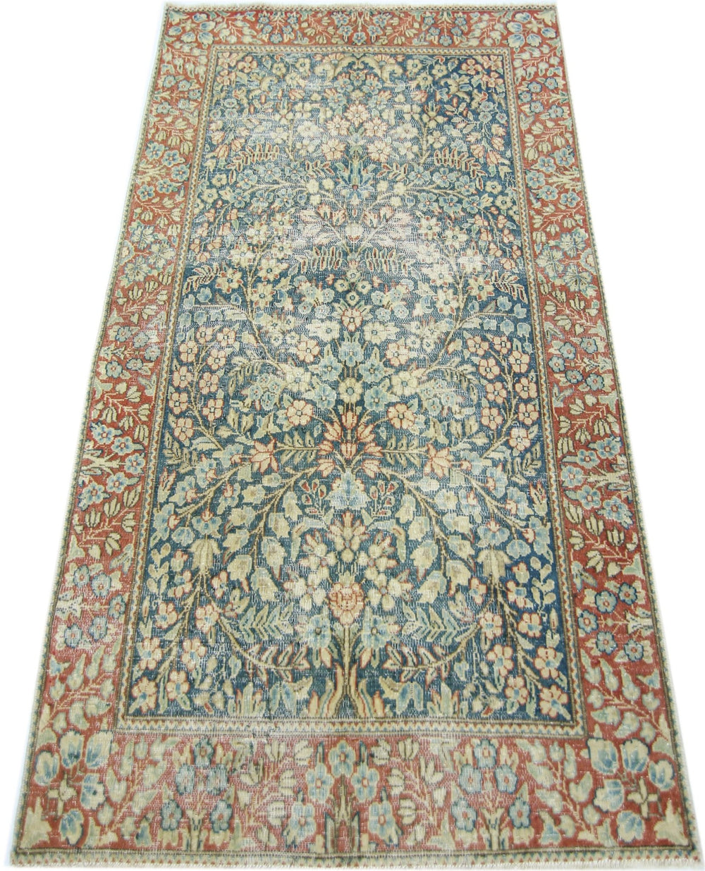 Vintage Persian Kerman Rug