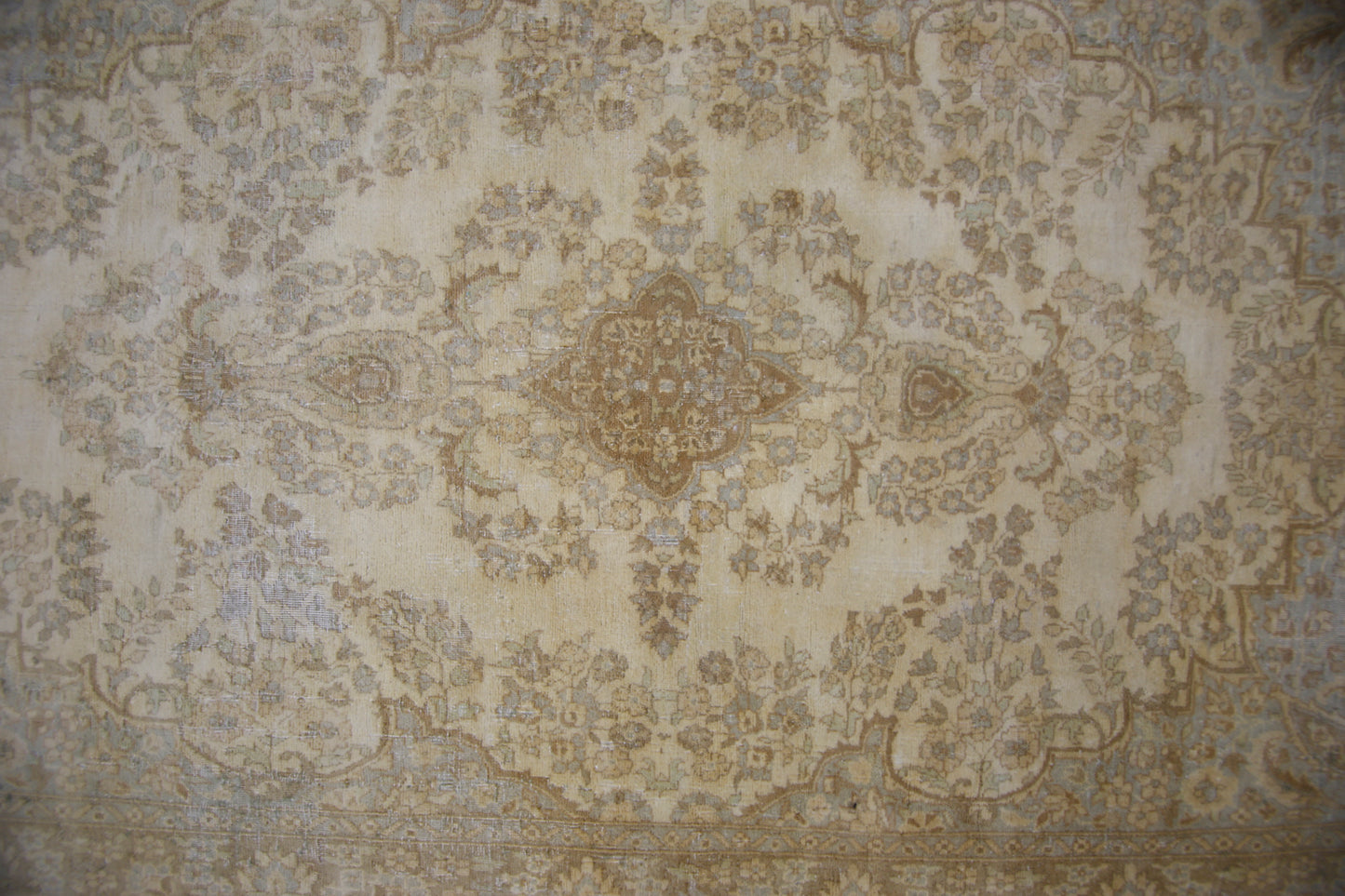 Vintage Persian Kerman Rug