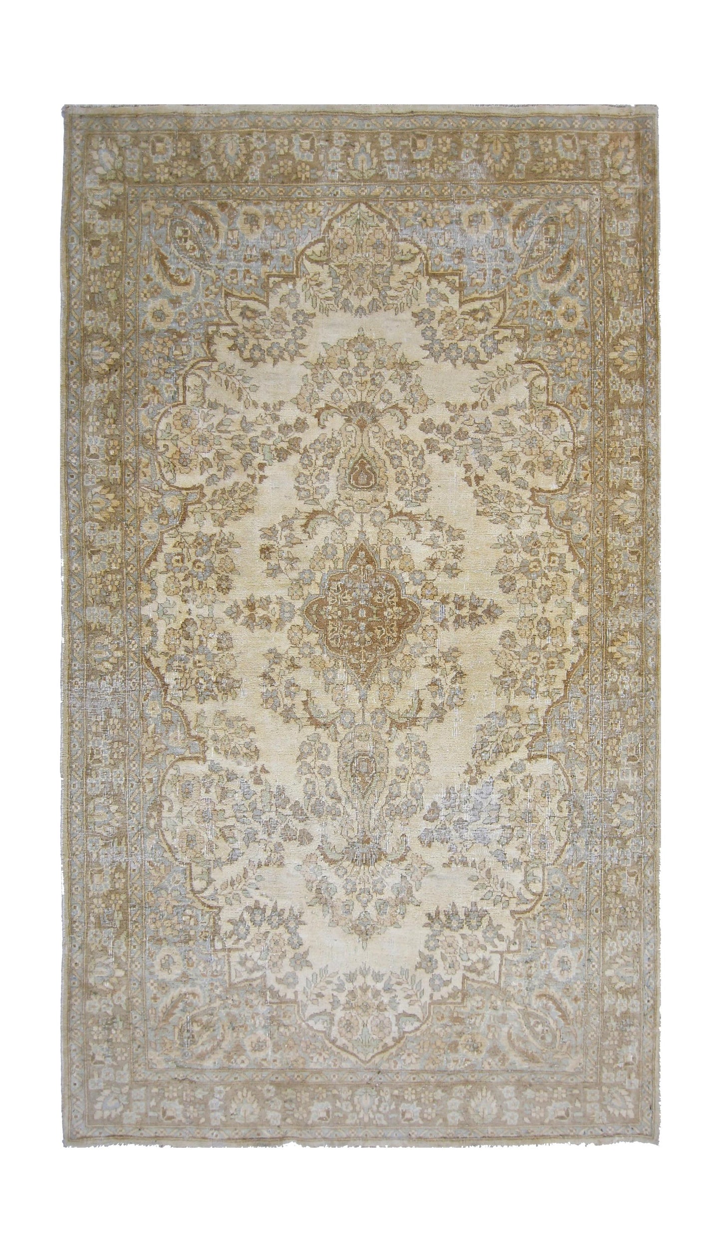 Vintage Persian Kerman Rug