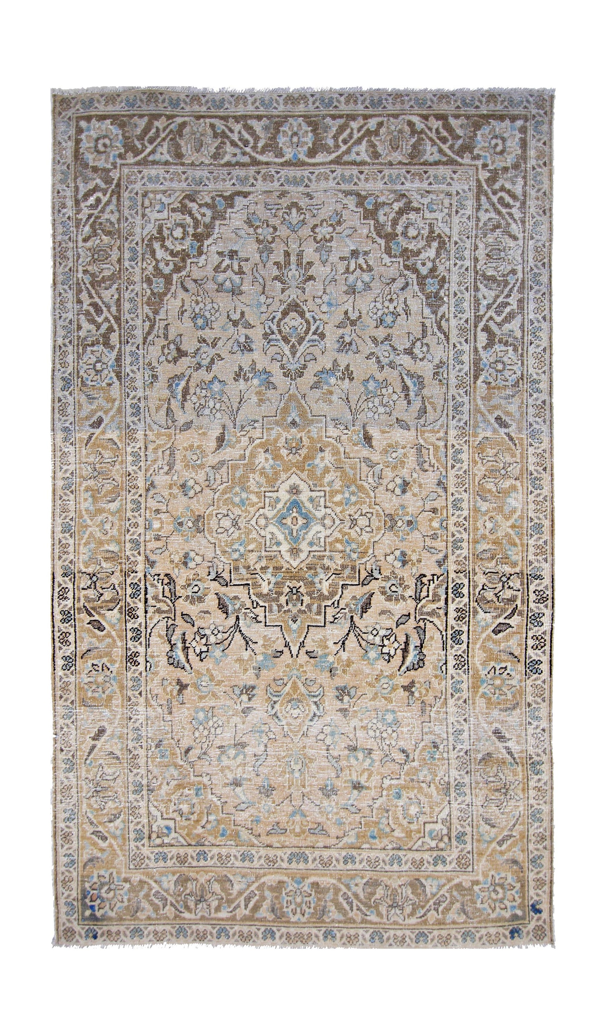 Vintage Persian Kerman Rug