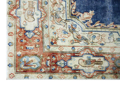 Handmade Vintage Persian Kerman Rug | 174 x 87 cm | 5'8" x 2'10" - Najaf Rugs & Textile