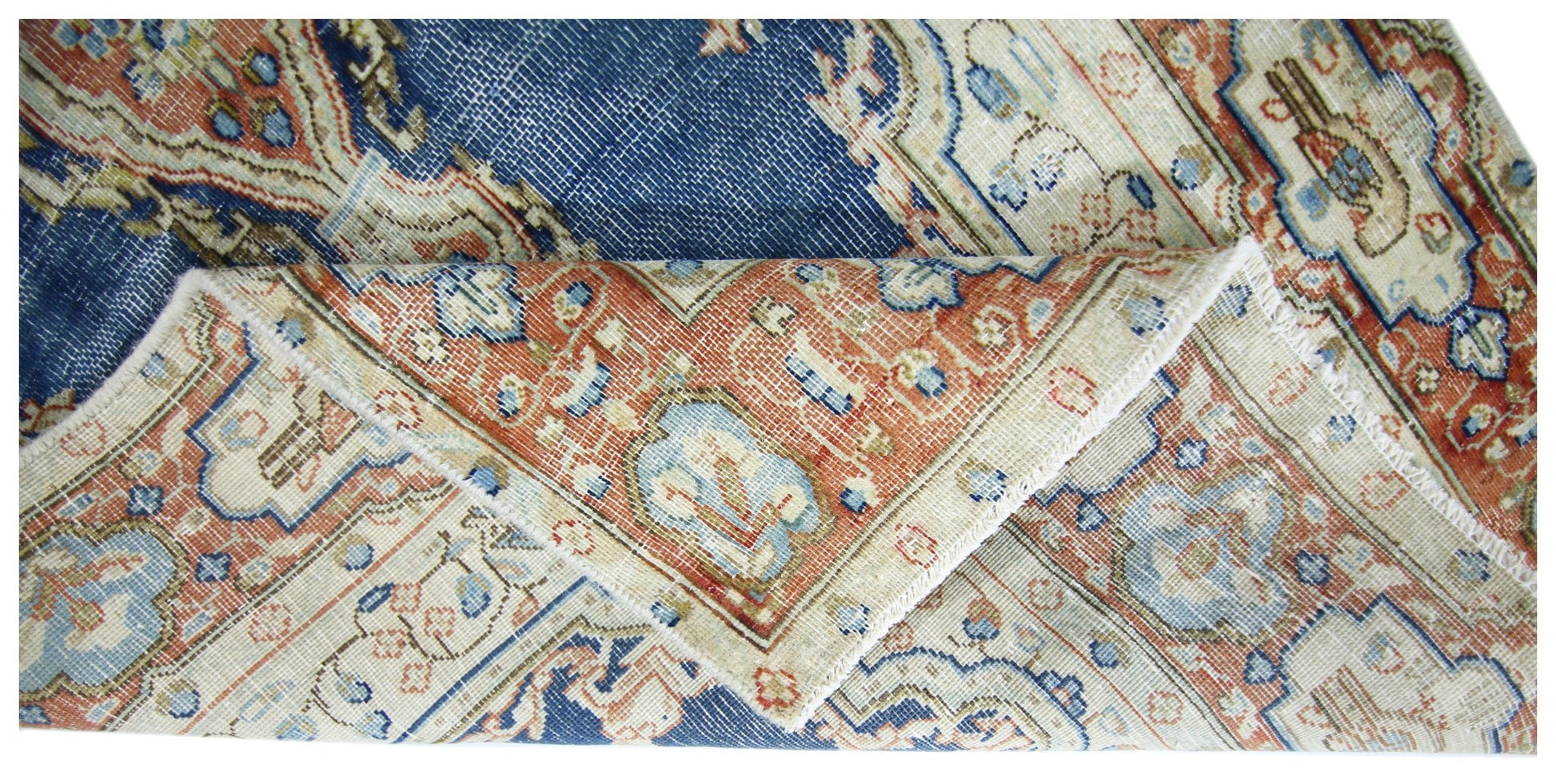 Handmade Vintage Persian Kerman Rug | 174 x 87 cm | 5'8" x 2'10" - Najaf Rugs & Textile