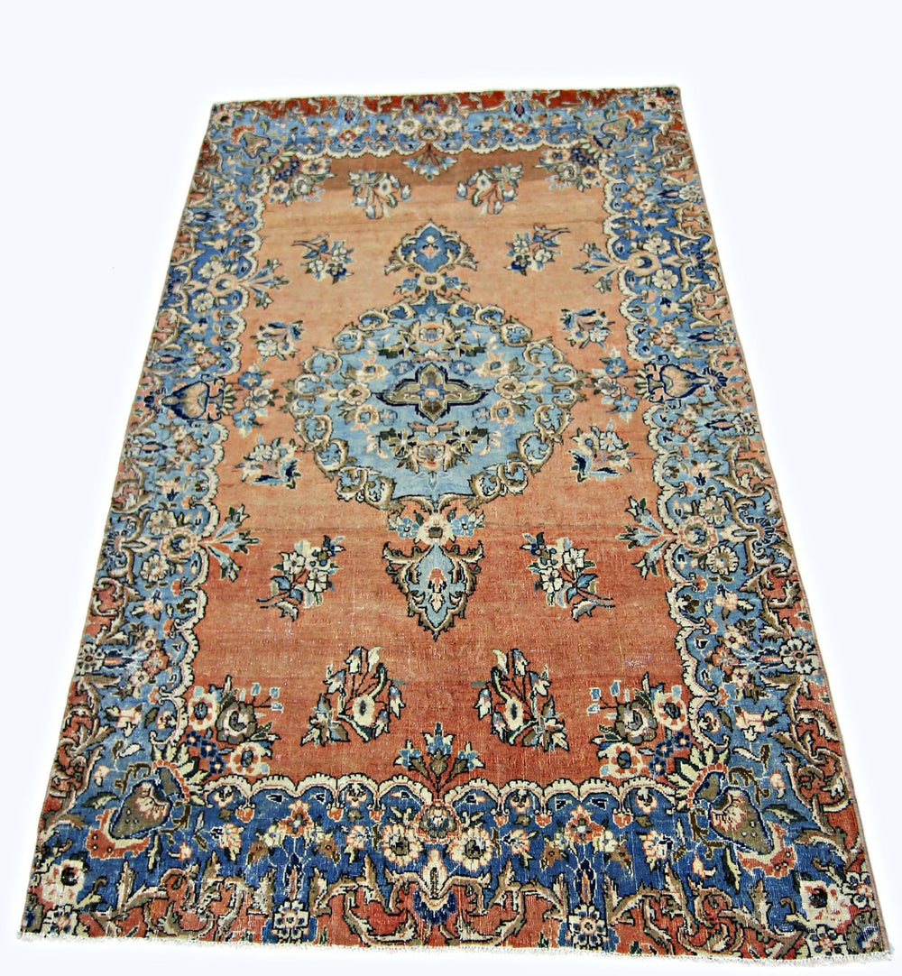 Vintage Persian Kerman Rug