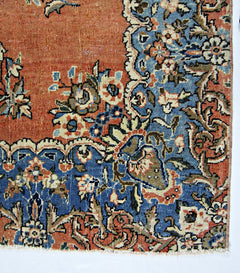 Handmade Vintage Persian Kerman Rug | 175 x 112 cm | 5'9" x 3'8" - Najaf Rugs & Textile