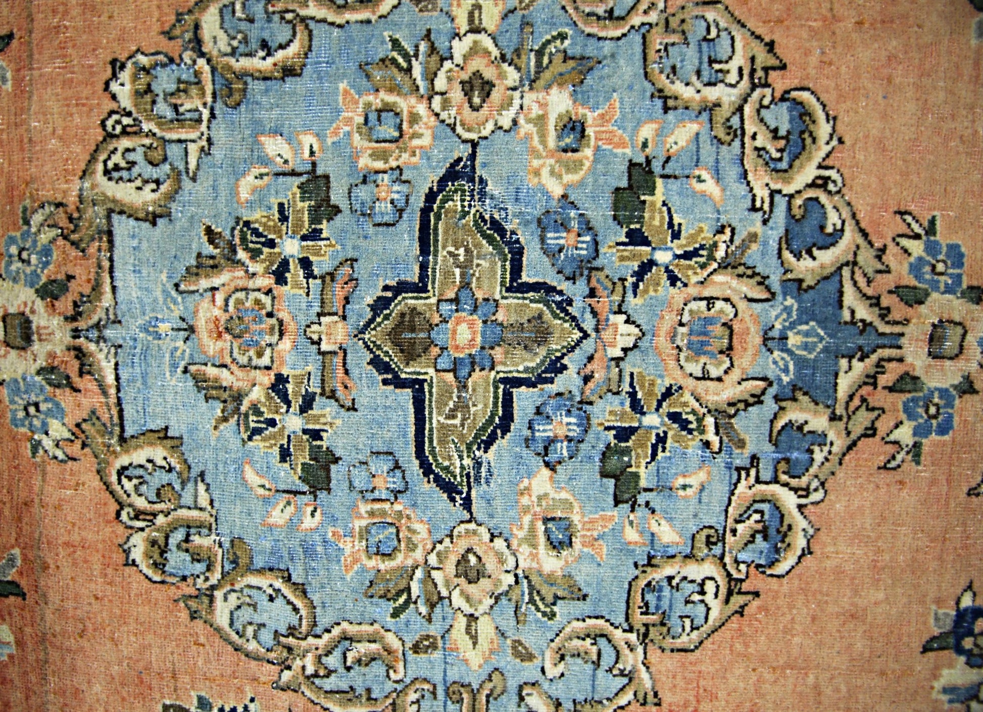 Handmade Vintage Persian Kerman Rug | 175 x 112 cm | 5'9" x 3'8" - Najaf Rugs & Textile
