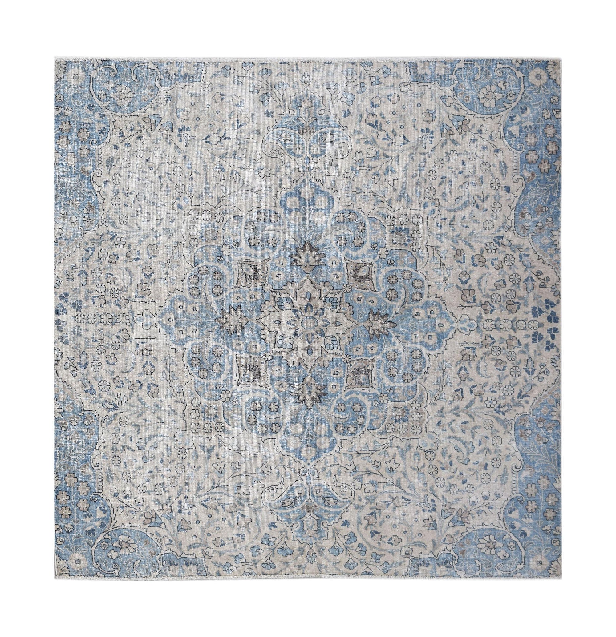 Vintage Persian Kerman Rug