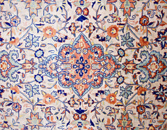 Handmade Vintage Persian Kerman Rug | 196 x 134 cm | 6'5" x 4'5" - Najaf Rugs & Textile
