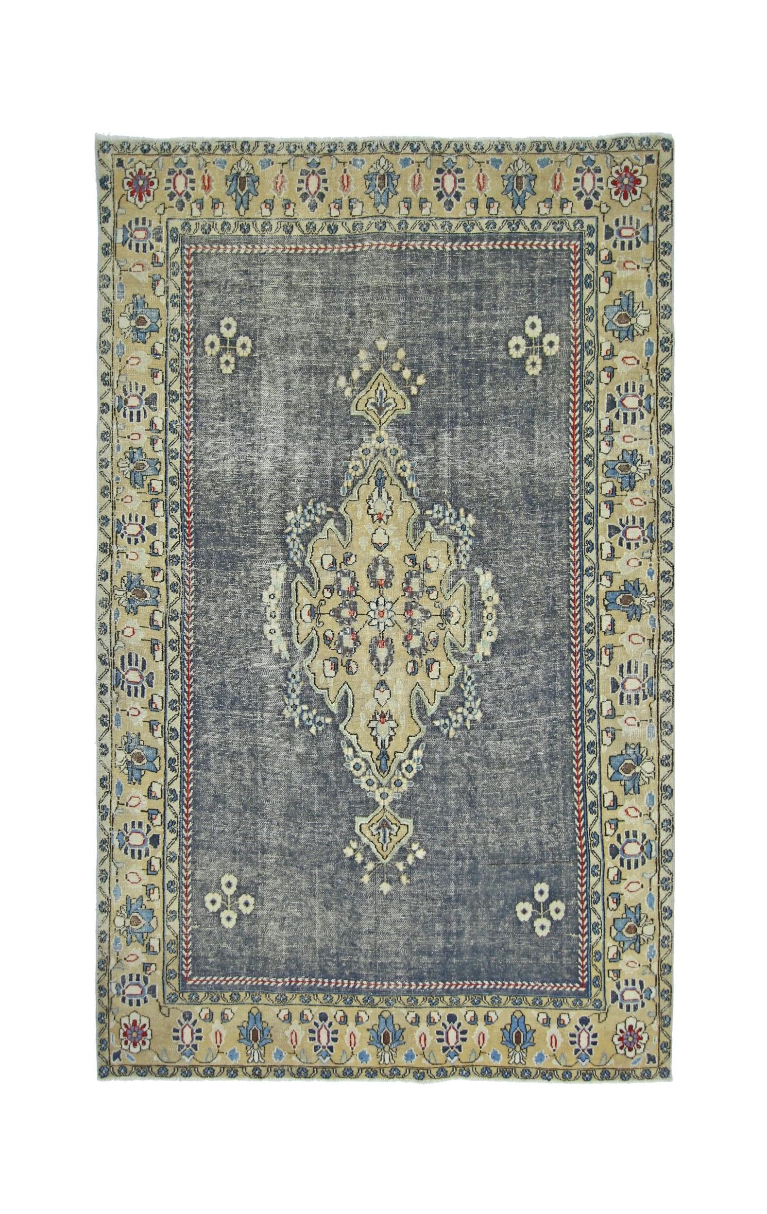 Vintage Persian Kerman Rug