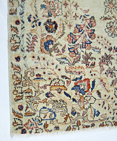 Handmade Vintage Persian Kerman Rug | 199 x 137 cm | 6'6" x 4'6" - Najaf Rugs & Textile