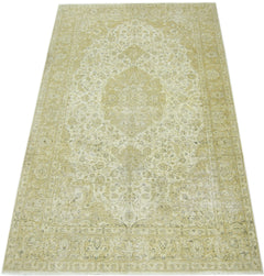 Handmade Vintage Persian Kerman Rug | 213 x 139 cm | 7' x 4'6" - Najaf Rugs & Textile